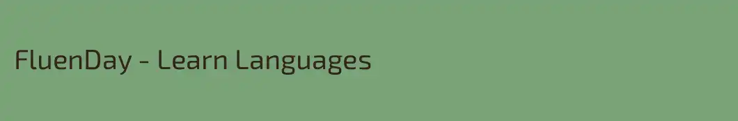 FluenDay - Learn Languages